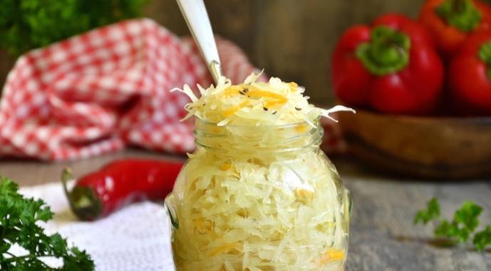 Cabbage salad for the winter: the best recipes Salad for the winter from fresh cabbage peppers