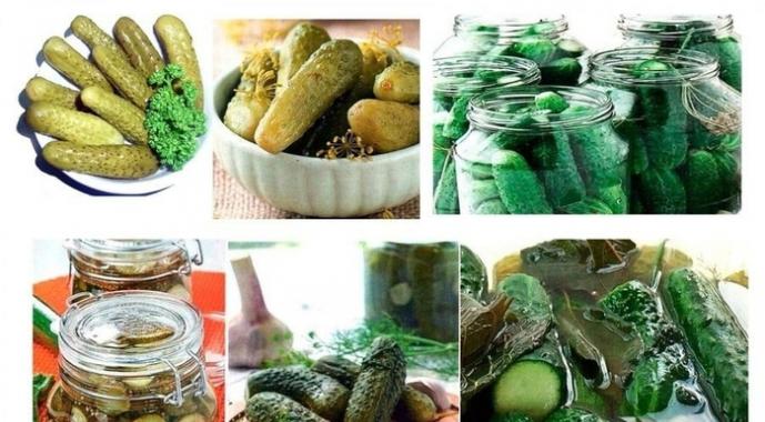 Crispy cucumbers for the winter in liter jars: the best recipes with photos Cucumbers in spicy tomato sauce
