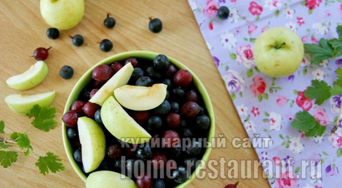 Preparazioni di uva spina per l'inverno, ricette senza cottura, congelamento, composte, marmellate, gelatine Come preparare la composta di uva spina per l'inverno